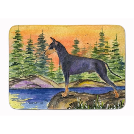 Carolines Treasures Manchester Terrier Machine Washable Memory Foam Mat SS8419RUG